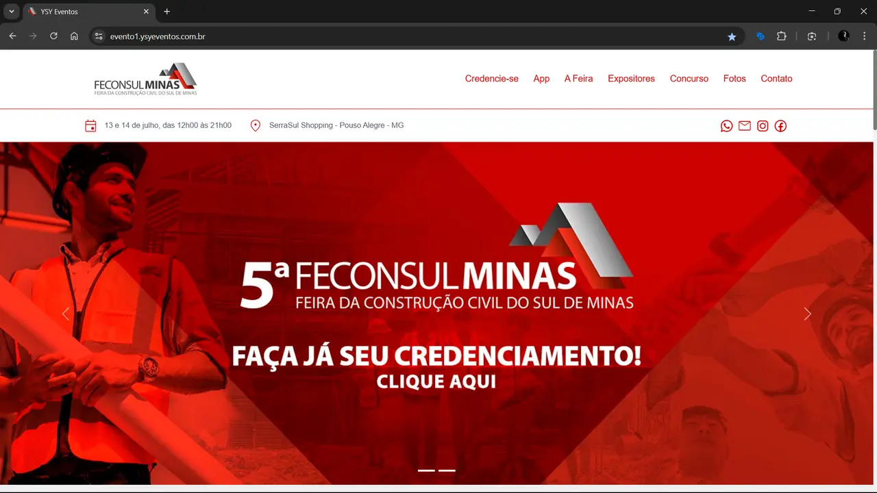 Tela do site 2